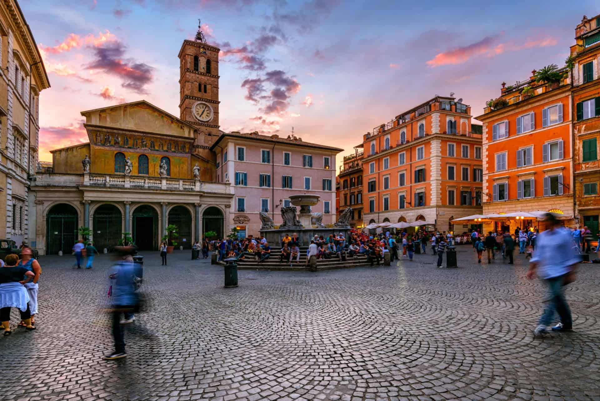 quartiers de rome trastevere