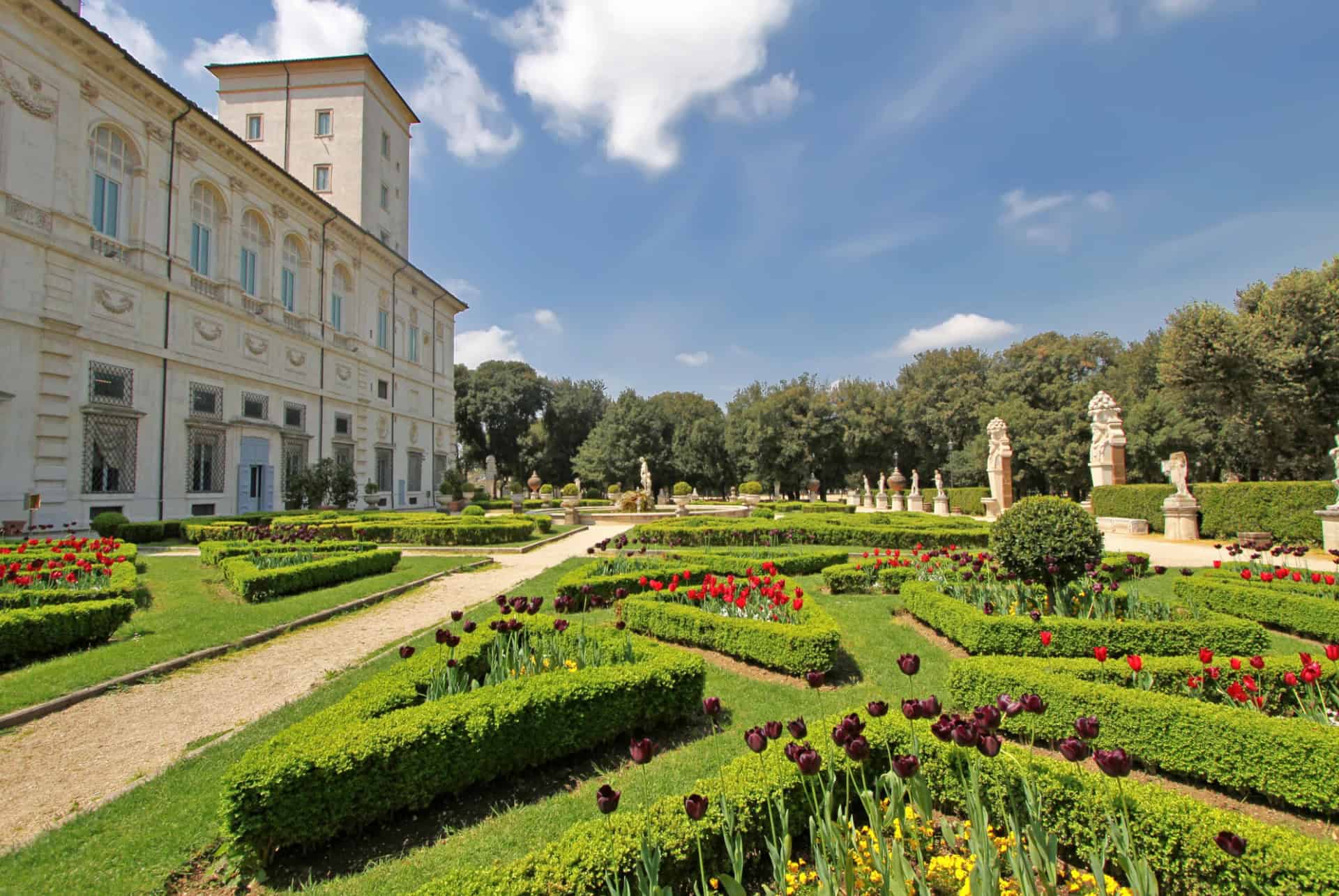 villa borghese quartiers de rome