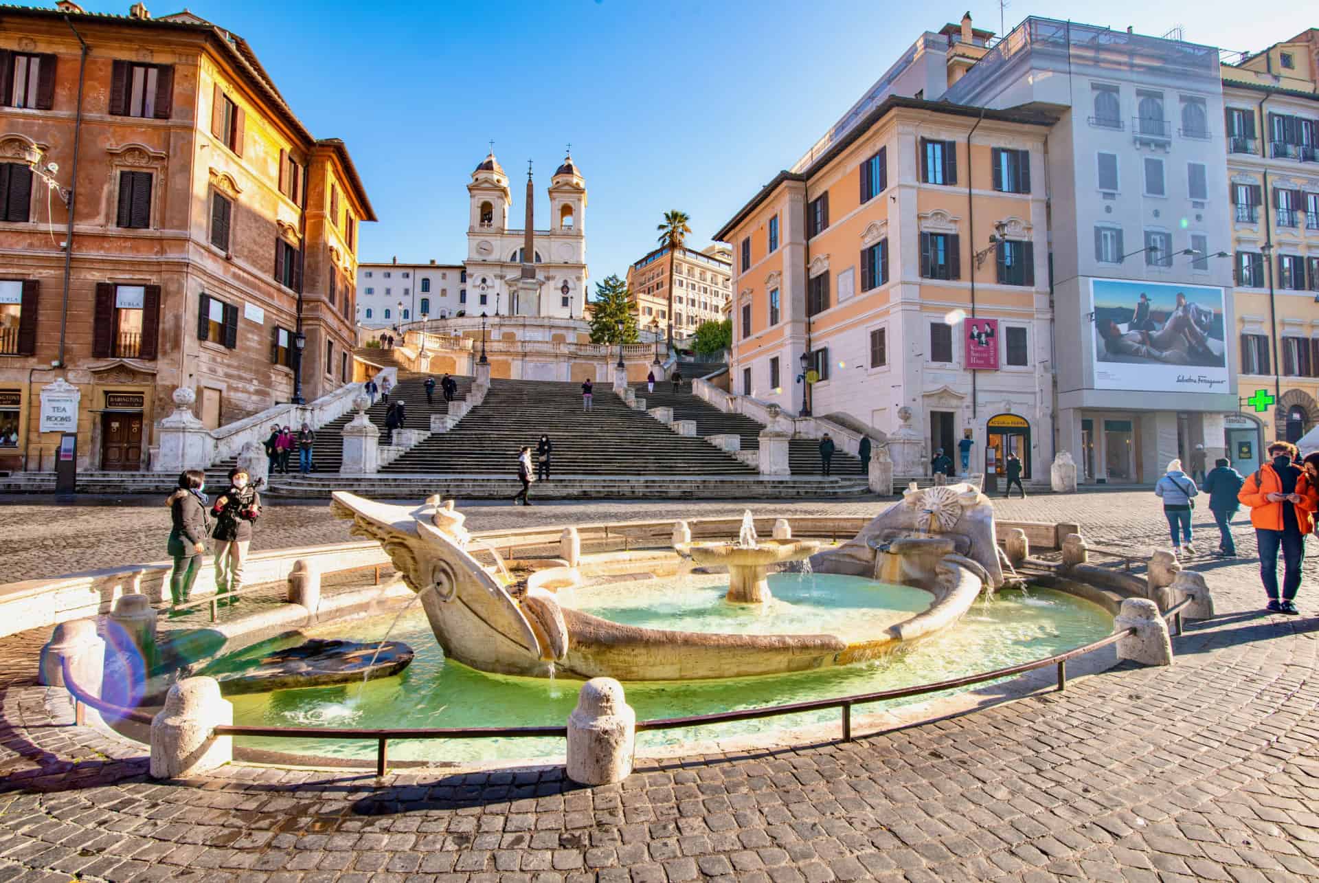 visiter rome en 3 jours piazza di spagna