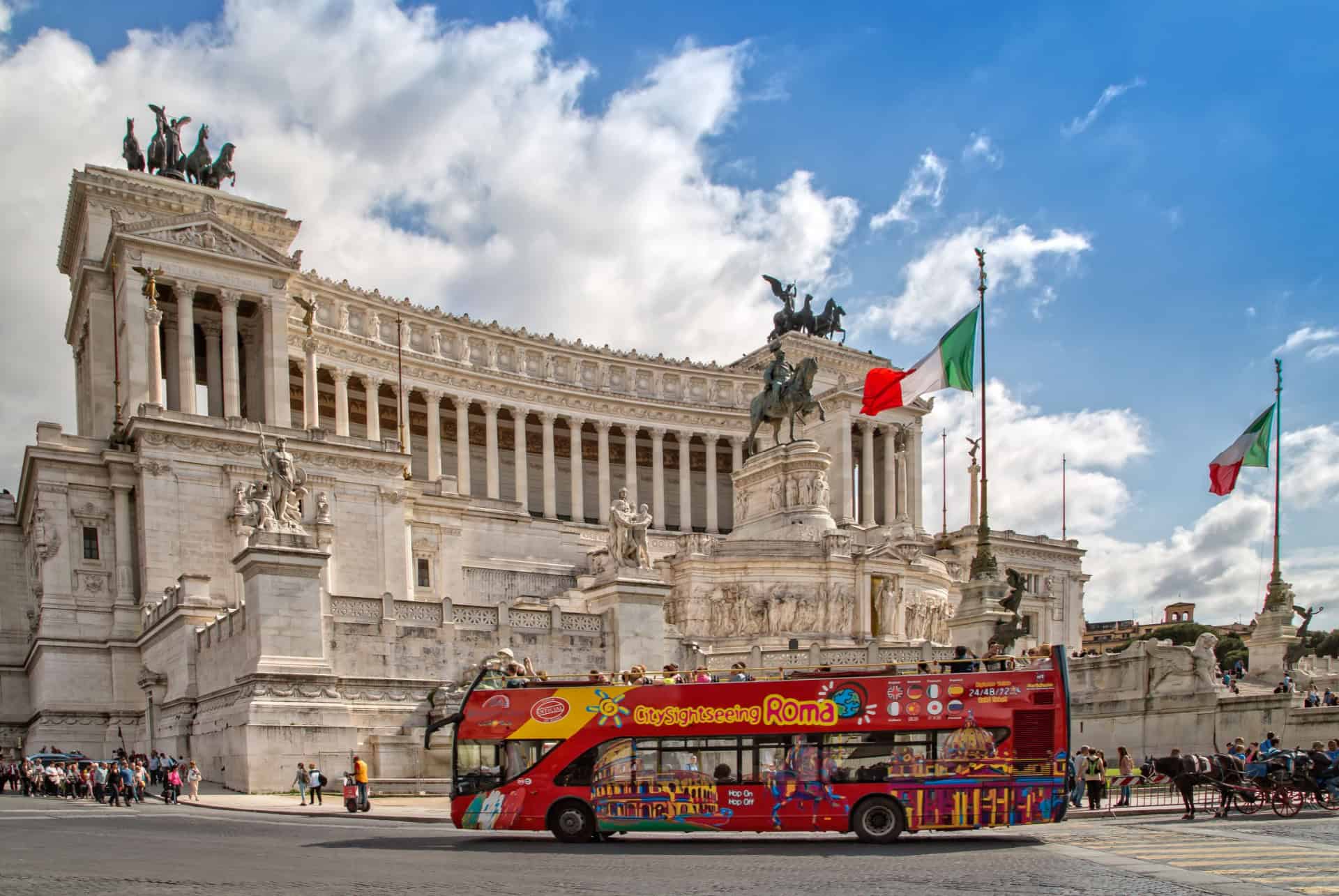 visiter rome en 3 jours bus