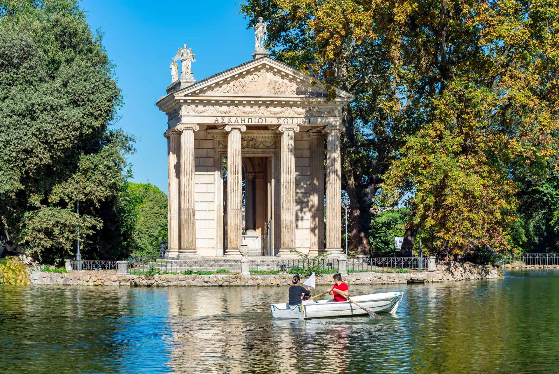 villa borghese bateau