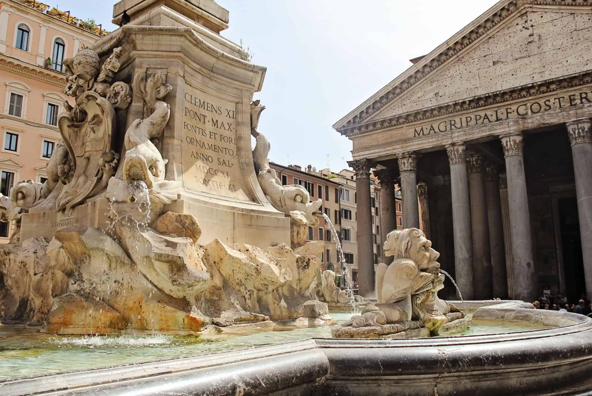 fontana di piazza della rotonda