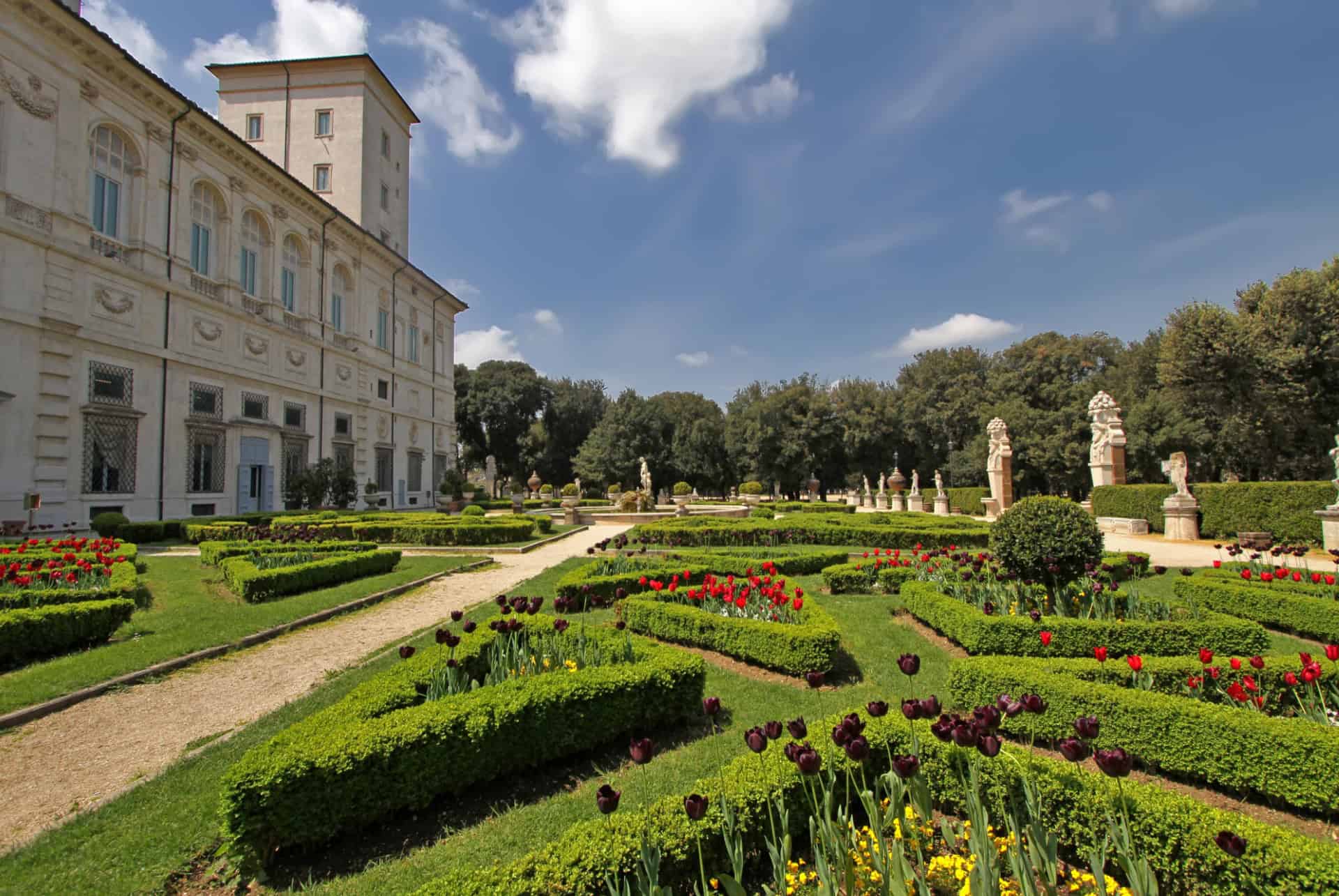 villa borghese jardin