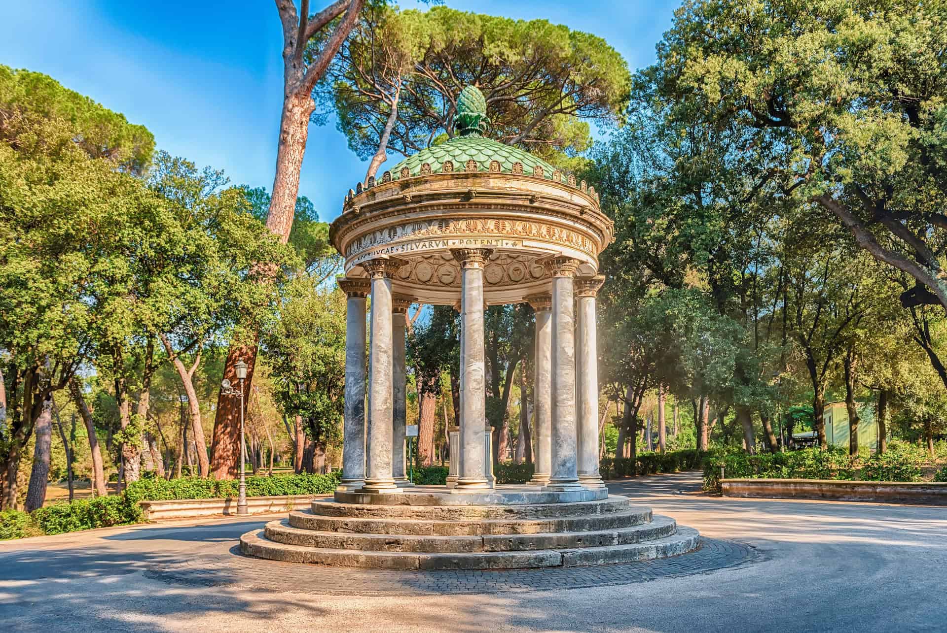 villa borghese kiosque