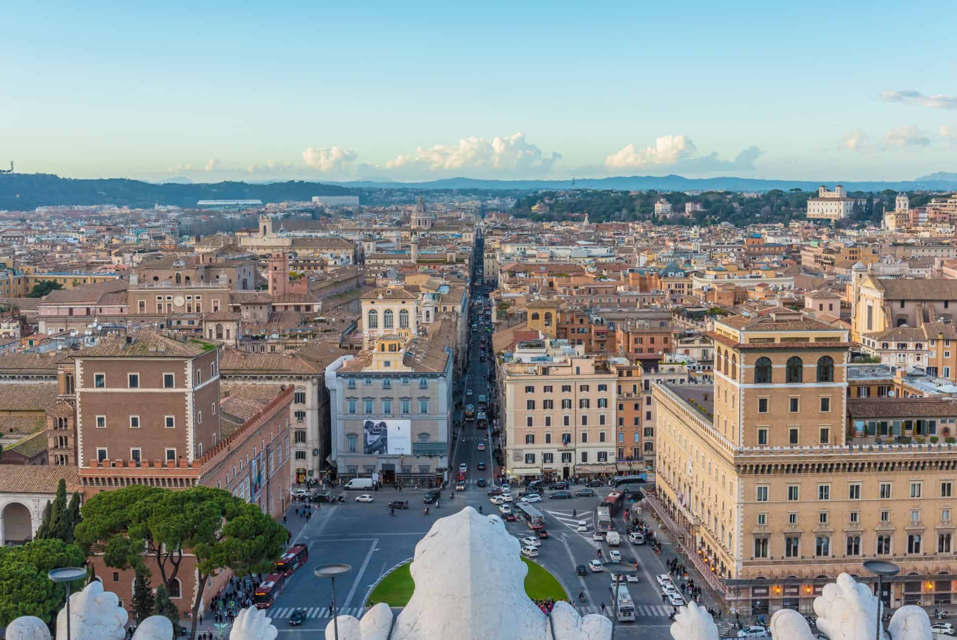 via del corso rome en 5 jours